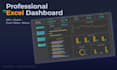 create a professional excel dashboard with KPI tracking