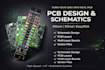 design custom pcb board schematics, pcb layout design on altium, kicad, easyeda