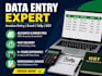 do invoice data entry in excel or tally with gst