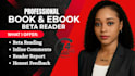beta read your book, novel, or manuscript and provide frank criticism