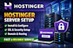 setup hostinger server, fix errors, SSL and deploy website