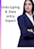 do fast urdu typing and data entry