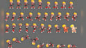create isometric pixel art character and animation