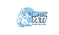 design a slick character park logo for witty yeti