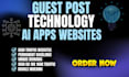 publish guest post on techbullion, tech, ai websites