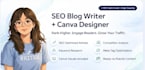 create SEO optimized articles with custom blog images