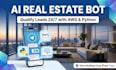 build an ai real estate telegram bot with AWS and google sheets