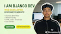 build django web app or backend