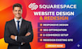 build squarespace website design squarespace website redesign squarespace design
