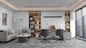 do interior design of kitchen, bedroom, bathroom, and office space