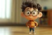 create fun cartoon character illustration