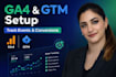 set  up ga4 and GTM conversion tracking