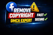 remove infringing content from facebook under dmca