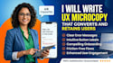 write UX microcopy for ai powered apps that converts users