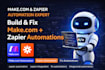 make com automation, zapier automation, make com automation,  fix make com
