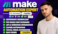 setup make com, make com automation, made com, make automation, fix make com