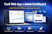 build your saas web app with admin and user dashboard