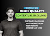 do 120 dofollow contextual backlinks for google ranking