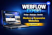 design, redesign, or develop webflow website, webflow expert