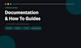 write clear technical documentation or a how to guide for your project