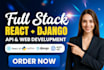 develop powerful backend with python django rest API