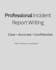 write a professional incident report or police style documentation