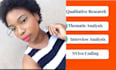 do qualitative research, thematic analysis, proposals, nvivo interview coding