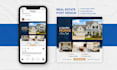 design custom real estate social media posts