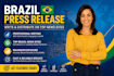 brazil press release writing and distribution on top news sites