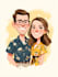 design couple portrait wedding portrait