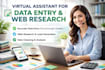 do expert data entry and web research