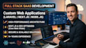 develop a scalable full stack laravel saas web app with next js, node js