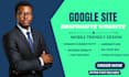 create a modern responsive google sites website for fast  adsense monetization
