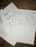 write anything with my beautiful hand writing