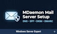 install and configure mdaemon mail server with dns, spf, dkim, and dmarc