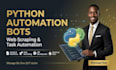 build a python automation bot for web scraping and task automation
