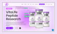 design peptide website research peptide website fda compliant worpress website