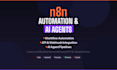 develop n8n automation, n8n workflow, or n8n ai agent