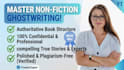 be your ghostwriter non fiction ghost book