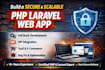 be your full stack php laravel expert developer build secure and fast website