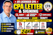 sign CPA letter, audit financial statement, profit and loss, financial report