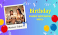 create birthday photo slideshow video