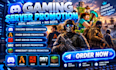 promote minecraft server promotion dayz, rust, fivem gaming server discord ads
