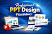 create modern professional powerpoint presentation using ai