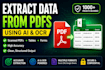 extract and automate data from pdfs using ai and ocr