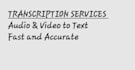 transcribe audio and video into text accurately