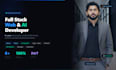 do website development as full stack developer in next js react ,  front end