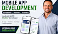 do mobile app development, ai app, android ios flutter developer