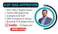 do a2p 10dlc registration, twilio a2p, gohighlevel a2p approval