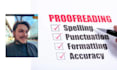 proofread and copy edit any document